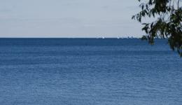 Lake Ontario and sailboats