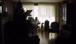 Silhouette: Room at Christmas