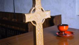 Celtic Cross, St. Martin's Chapel, Iona