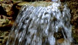 gushing waterfall, RBG, Burlington, ON