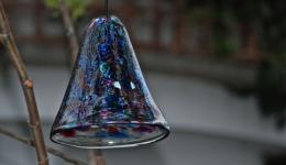 blown glass bell