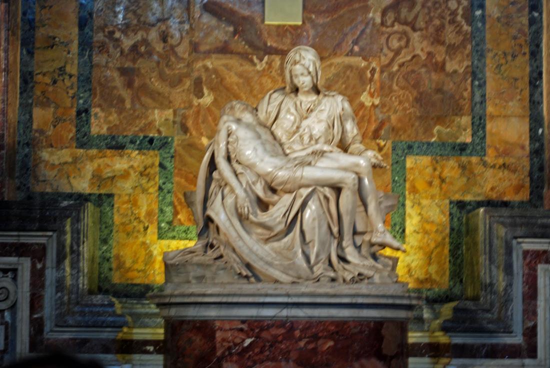 Pieta in the Vatican, Rome