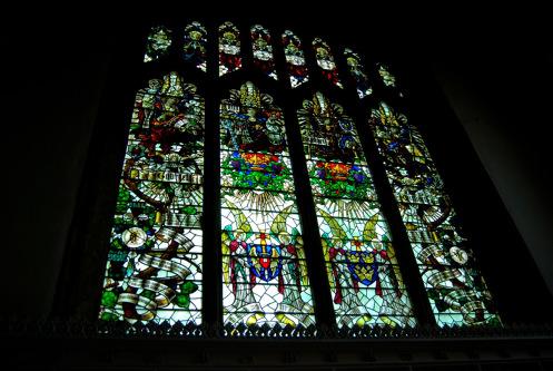 Stained glass window