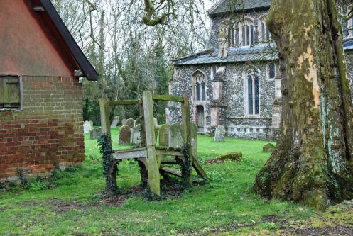 Wingfield churchyard, Suffolk