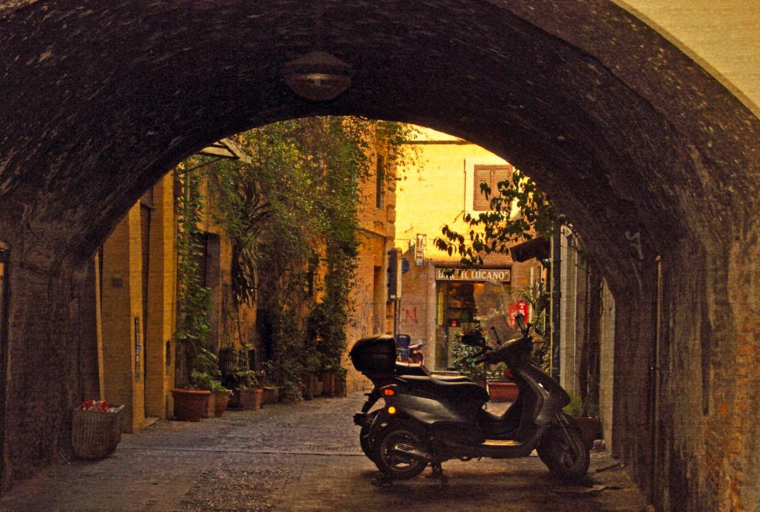 Quiet Street in Rome